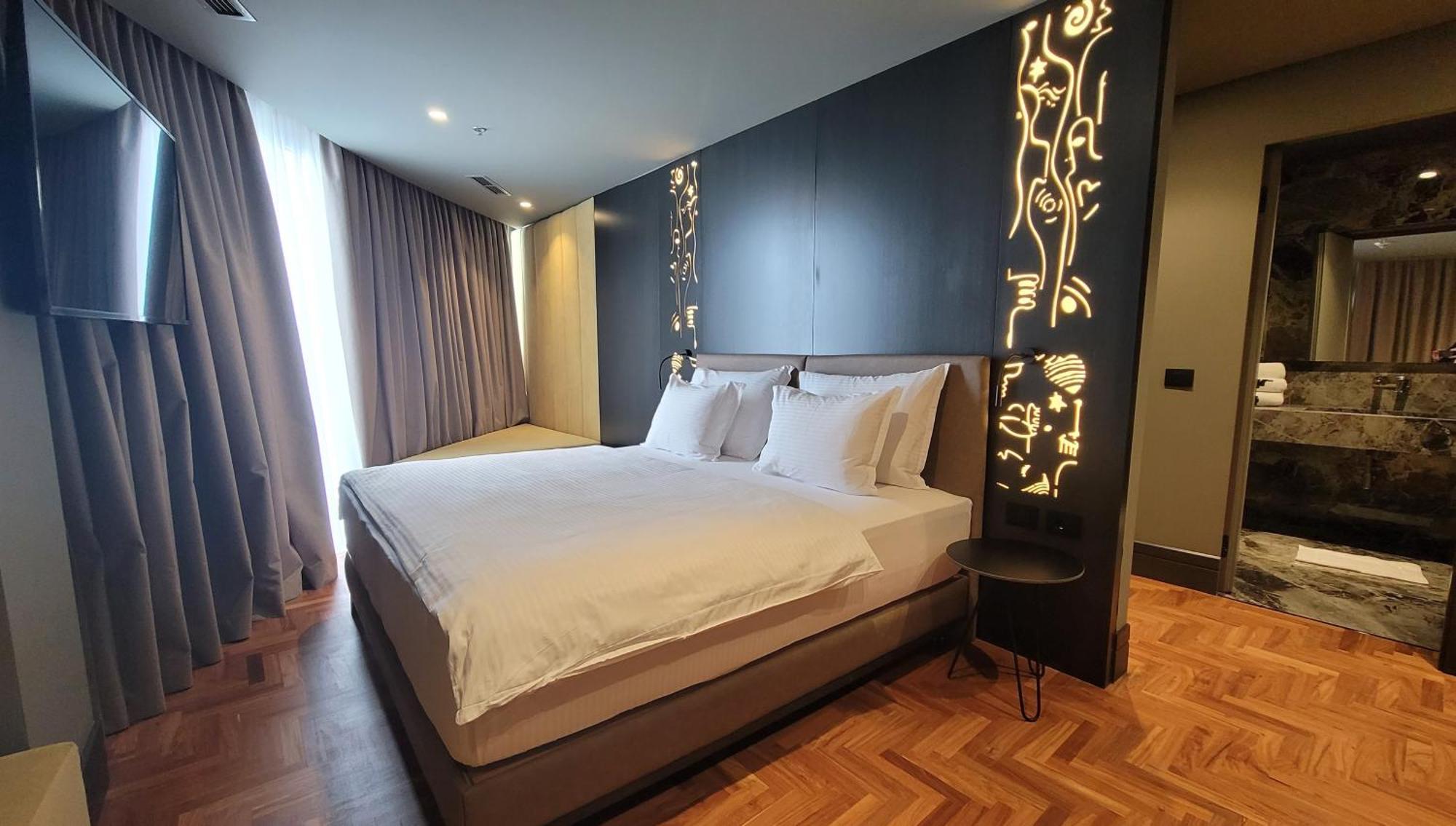 Arka Art Hotel Kashari 外观 照片 A bedroom at the hotel