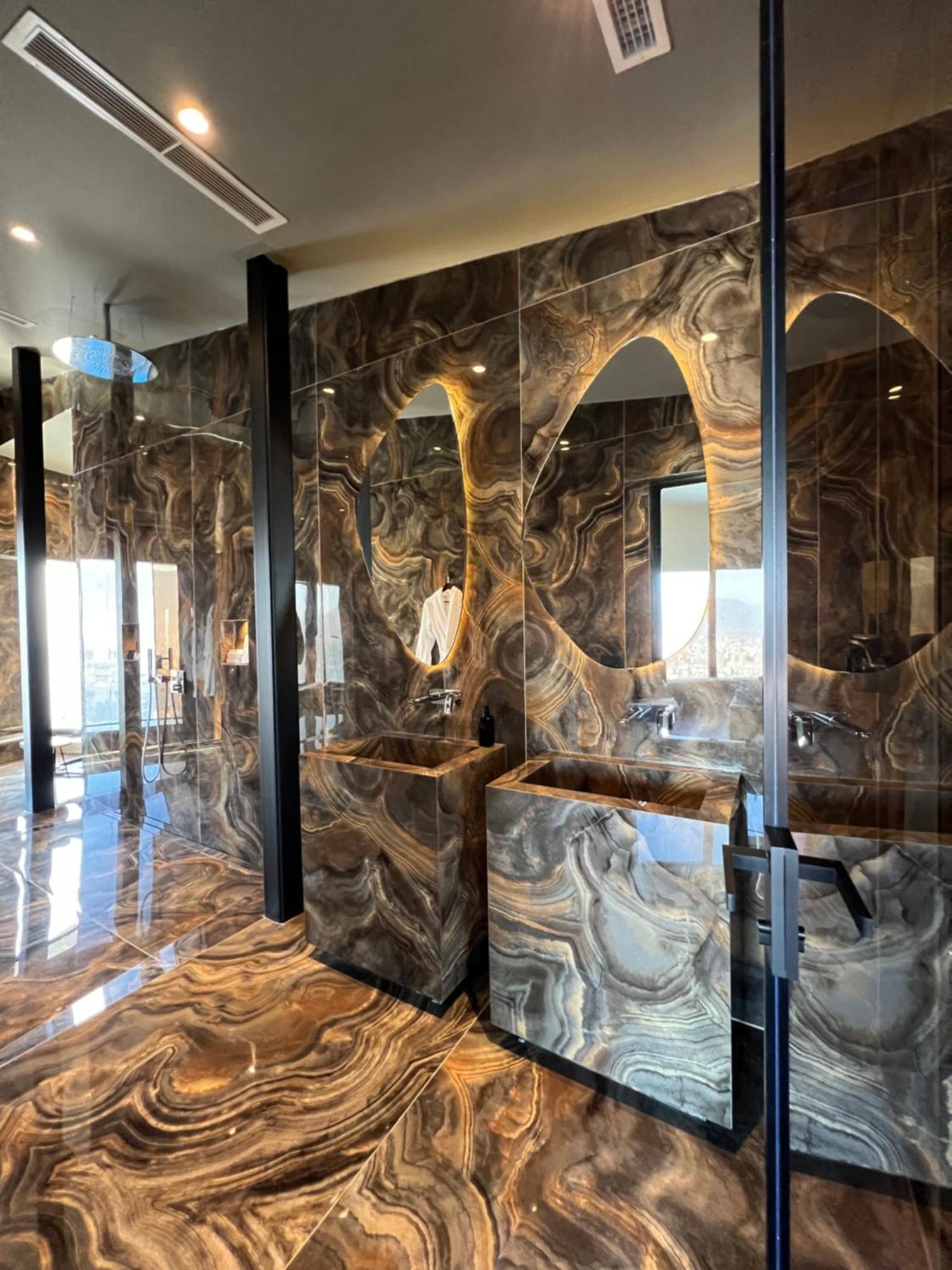 Arka Art Hotel Kashari 外观 照片 Bathroom in the residence